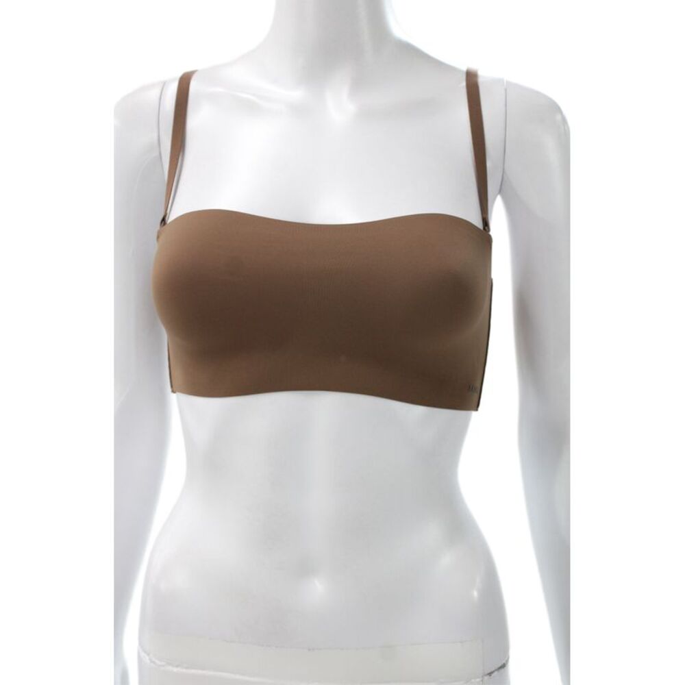 Skims Womens Wireless Bra Brown Size Small